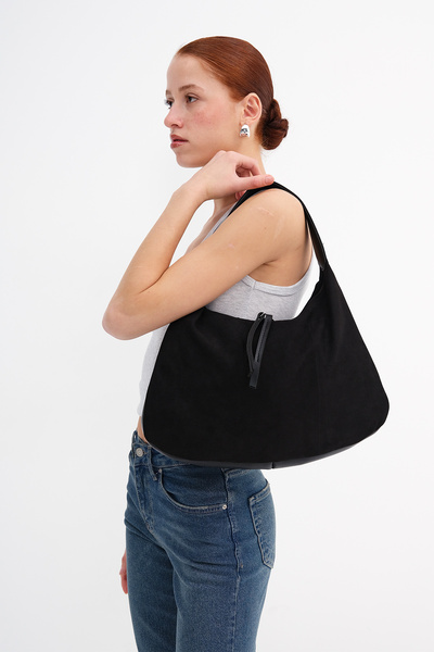 Addax Süet El Ve Omuz Çantası Ç2158