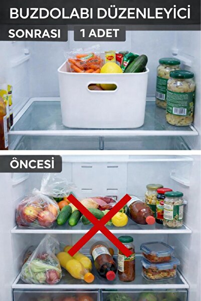 Lilya Home 1 Adet 4 Lt Dolap Içi, Buzdolabı Düzenleyici, Banyo, Mutfak Organi...