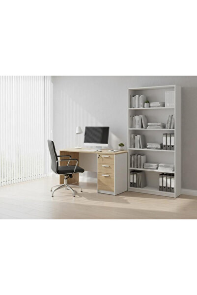 DEC34 مكتب عمل120سم عصرى بتصميم مميز وفاخر