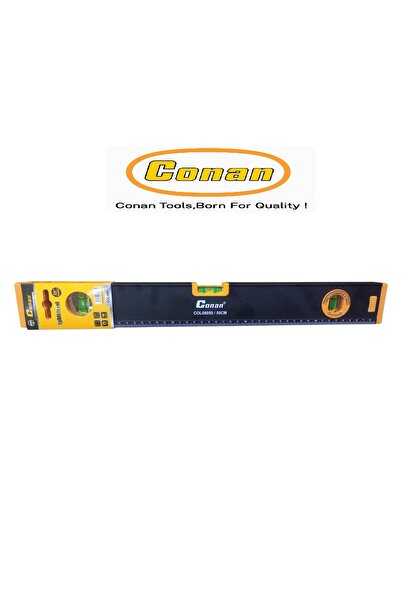 CONAN ميزان تسوية من الألومنيوم بطول 50 سم مع قاعدة مغناطيسية قوية، ومحدد زاو...