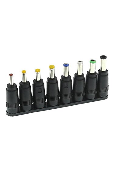 Temiz Pazar 8in1 5.5*2.1-2.5mm Adaptör Dc Uç Çevirici Set Konnektör Başlık