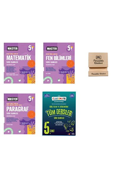 Okyanus Yayınları 5. Sınıf Master Matematik Fen Paragraf ve Classmate Tüm Der...