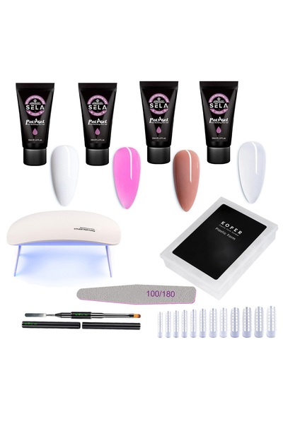 SELA Kit Polygel 4 x 30 g, 06