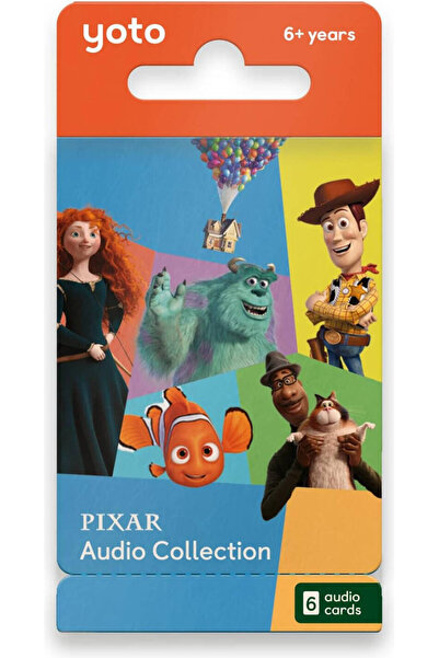 Generic Yoto Disney Pixar Audio Collection, 6 Kids Audio Cards