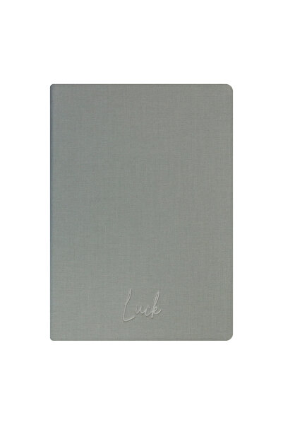 Kum Yayınevi Luck Notebook - Linen Hard Cover - Lined 192 Pages – 15X21.3Cm -...