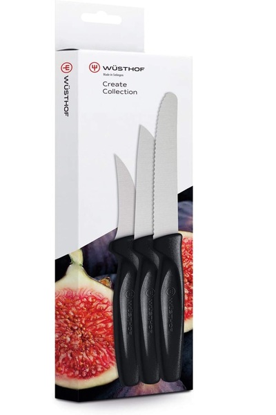 WÜSTHOF Create Koleksiyon Sebze Bıçağı Seti 3'lü (1065370001)
