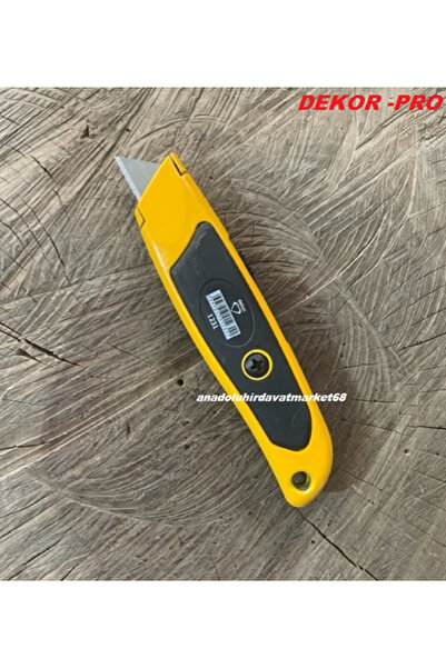 Dekor PRO DÖKÜM MAKET BIÇAGI METAL HALI KESME MAKET BIÇAĞI KISA UÇ