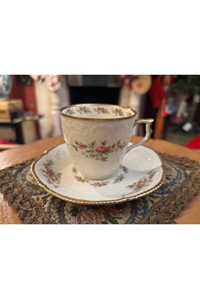 tayfuntufan antika koleksiyon فنجان قهوة تركي كلاسيكي مزدوج من روزنتال