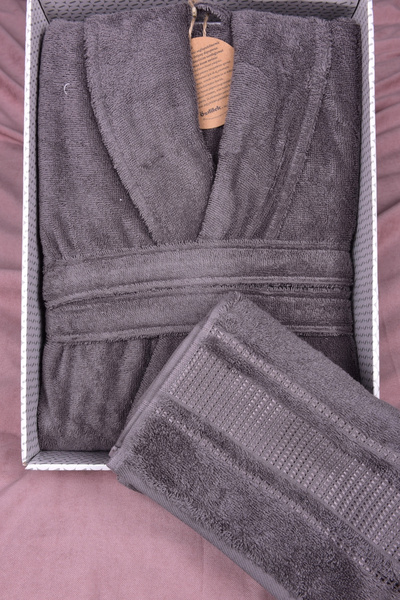 Özdilek منشفة رأس من كولورست شاليكا - ك. رمادي مقاس L