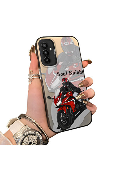 ucuc حافظة سيليكون متوافقة مع هاتف سامسونج جالاكسي M13/M23 ذات حافة صلبة ومضا...