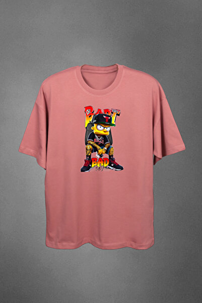 California ST 100% Cotton Custom Design Bad Boy Printed Men's Oversized T-Shirt