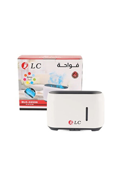 DLC فواحة ومرطب جو DLC-32506 سعة 300 مل 12 واط بإضاءة لهب ملونة مع ريموت كنترول