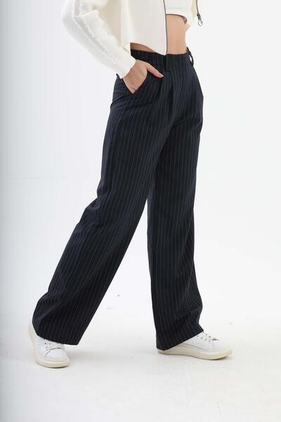 VELİZADE ملابس نسائية للموسم الجديد بخصر عالٍ وتفاصيل مطوية فاخرة وخطوط باللو...