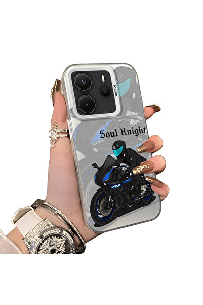 ucuc جراب هاتف شاومي ريدمي نوت 14 4G متوافق مع الحافة السيليكونية الصلبة والخ...