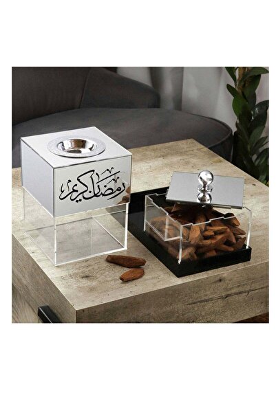 Story of candle Acrylic Incense Burner with Storage Box