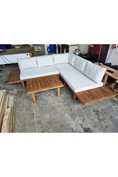 ömür konsept ahşap Bahçe balkon köşe takımı 250*250