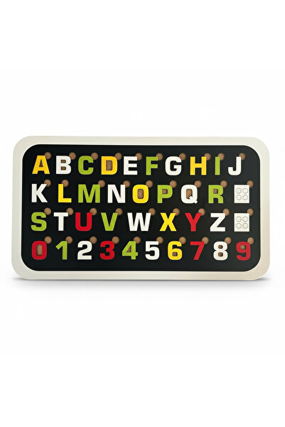 Pemina Büyük Harfli Alfabe ve Sayılı Yapboz