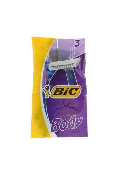Bic طقم حلاقة للجسم مكون من 3 قطع باللون الأزرق