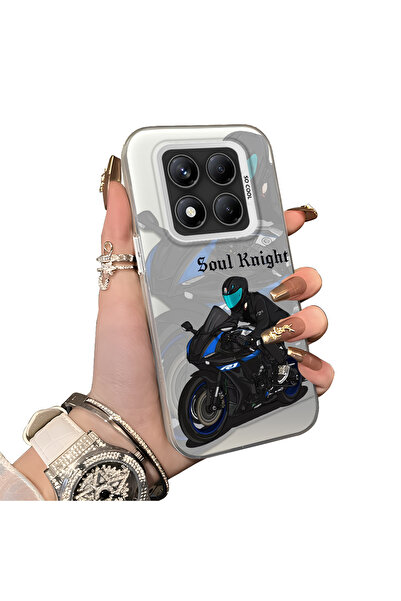 ucuc جراب هاتف شاومي ريدمي نوت 14 برو 4G متوافق مع السيليكون بحواف صلبة ومضاد...