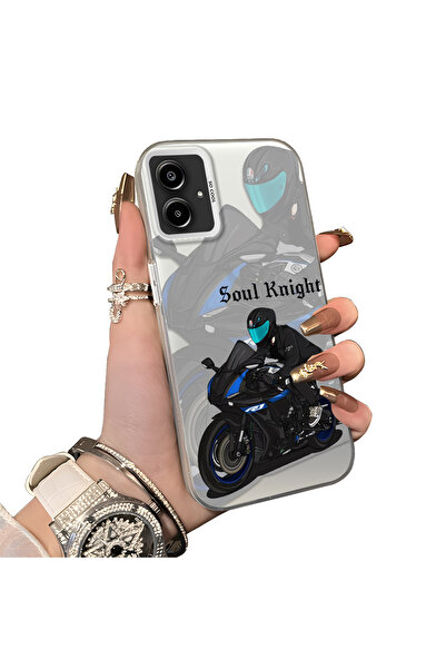 ucuc حافظة سيليكون متوافقة مع هاتف سامسونج جالاكسي A06 ذات حافة صلبة ومضادة ل...