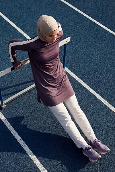 Haşema Active H-Per Fit Велосипедна кофта з коміром та стрічками, фіолетова, ...