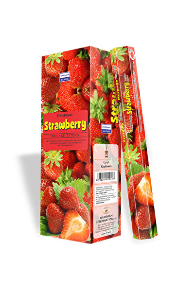 Darshan Incense Strawberry/ Çilek Tütsüsü