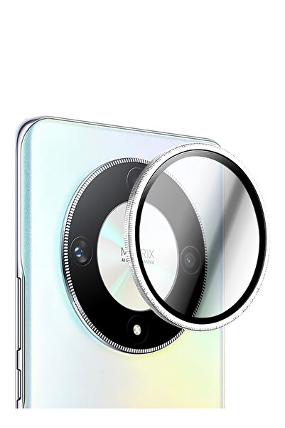 Wtech واقي عدسة كاميرا هاتف Honor X9b 5G 2023 بتغطية كاملة، مصنوع من زجاج مقوى ثنائي الأبعاد ونصف.