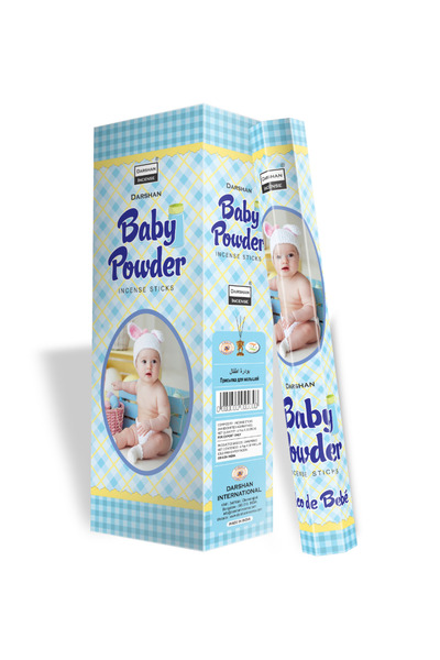 Darshan Incense Baby Powder / Bebek Pudrası Tütsüsü