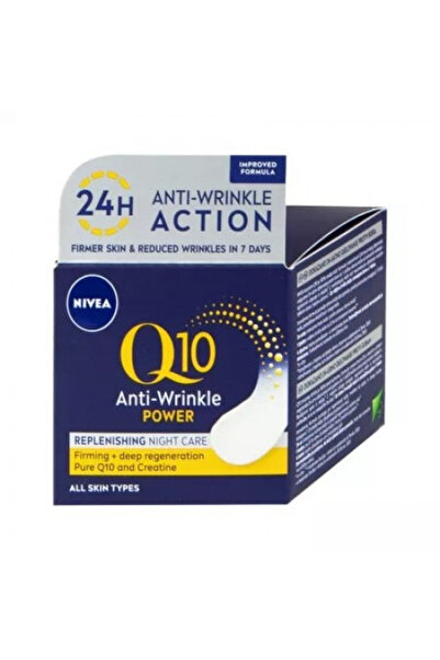 NIVEA Q10 anti-wrinkle night cream, 50ml Zephyr Labs