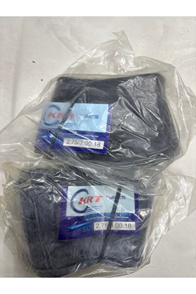 KRT EMİN MOTOR Krt(Diamond) 2.75/3.00-18 Motosiklet İç Lastiği Düz Subap X 2 ...