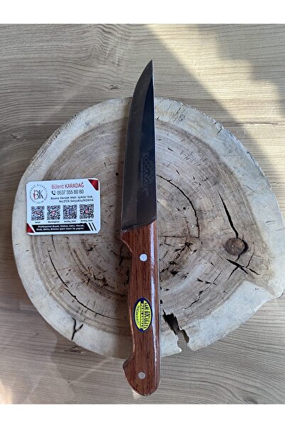 Karadağ Sami Kocakaya Sivri Söküm Bıçağı Yekpare Gül Ağacı 13 cm – El Yapımı ...