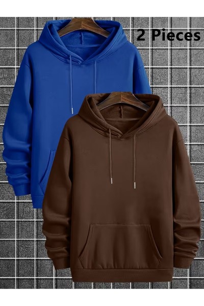 rocassi Hanorac unisex cu glugă mărime mare