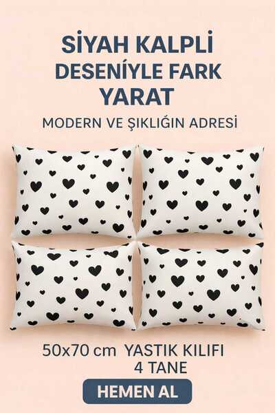 Loova 4 komada Jastučnica 100% pamuk u Sa deznom 50*70 cm veličine, okrugli, ...