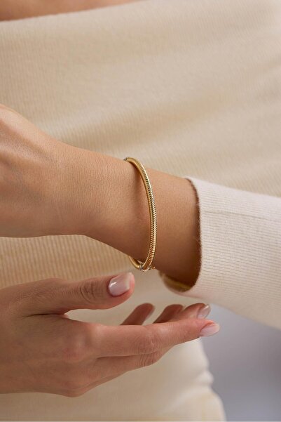 Tufanlar Kuyumculuk 14 Ayar Tasarım Altın Kelepçe