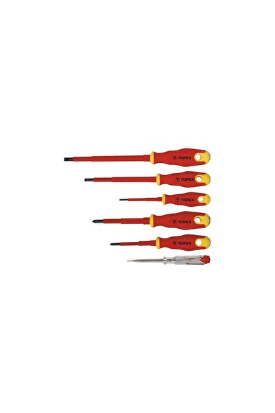 topex Screwdriver set 1000V 6 pieces/set 39D673