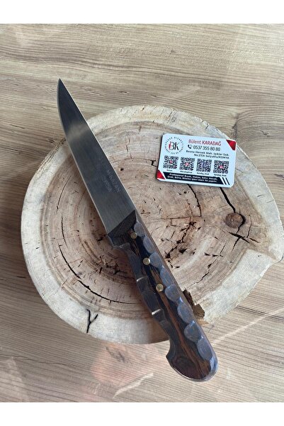 Karadağ 🔪 EKREM KAZAN Kelle Bıçağı – Profesyonel Kasap Bıçağı