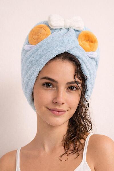 Katia&Bony Ear accessory towel bonnet blue