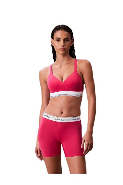 Calvin Klein Kadın Pembe Destekli Lift Bralette Sütyen LV00QF8500