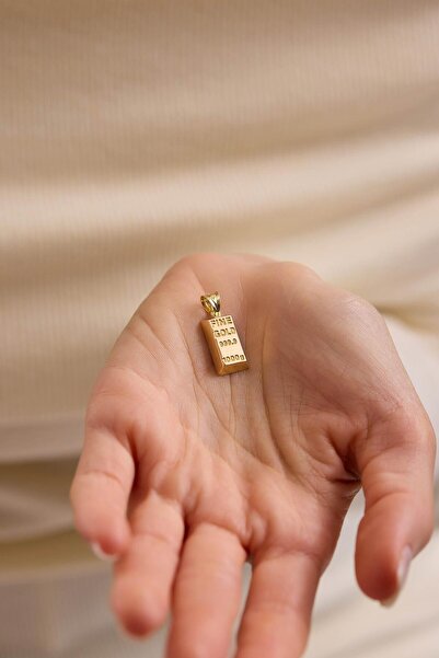 Tufanlar Kuyumculuk 14 Ayar Külçe Kolye Ucu