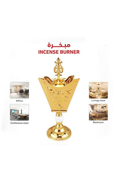The comprehensive house Luxury Golden Incense Burners