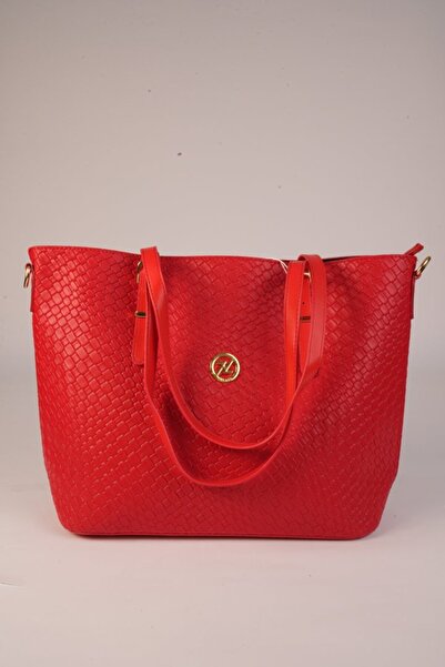 Matris Fashion حقيبة نسائية حمراء من تصميم زانس - الرمز 8927-2