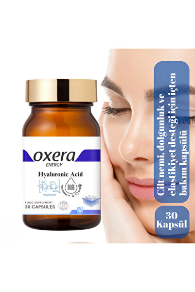 OXERA ENERGY Hyaluronic Acid 30 Kapsül – İçten Cilt Nem Desteği – Hyaluronik ...