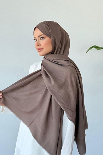 Hazamoda شال غاغا من القطن العضوي المصنوع من فرو المنك