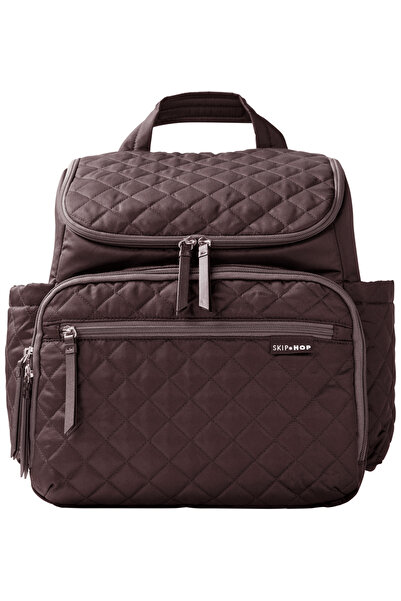 Skip Hop حقيبة ظهر فورما لحفاضات الأطفال - لون الشوكولاتة