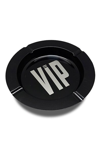 MYONNA IT & E- COMMERCE Στρογγυλό Μεταλλικό Τασάκι, Μήνυμα VIP, Διάμετρος 14 ...