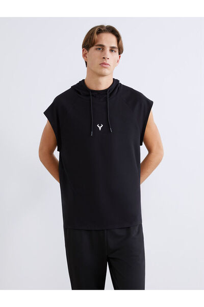 LC Waikiki Hooded Men's Athlete Sweatshirt from Uzg Store for Style Enthusiasts