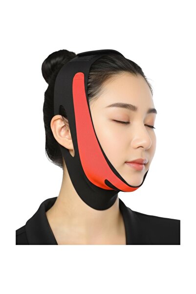 AyrStore Yüz Korsesi Çene Boyun Bandı, Horlama Önleyici ve Gıdı Toparlayıcı M...