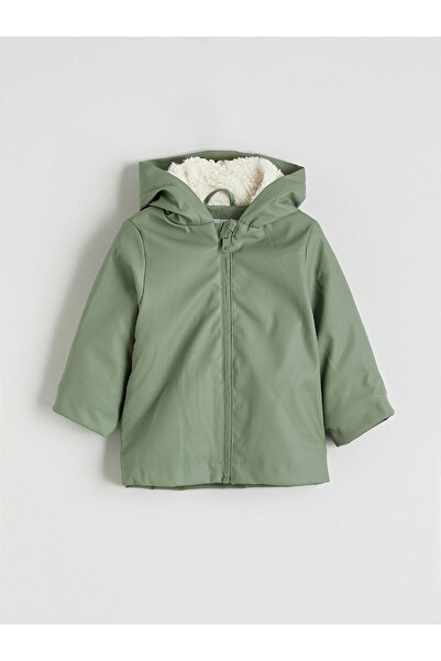 LC Waikiki Khaki Windproof Baby Boy Raincoat