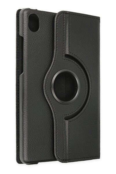 NewFace 1614742747 حافظة لينوفو تاب M8 360 حافظة جلدية للتابلت (134247) - أسود