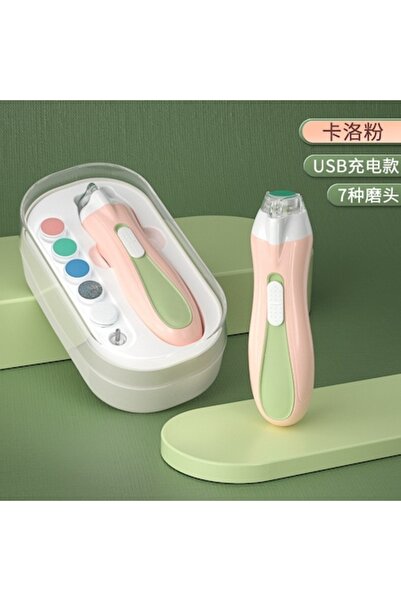 SOL Set de pile de unghii electrice pentru copii și bebeluși, ABS, 6 accesori...